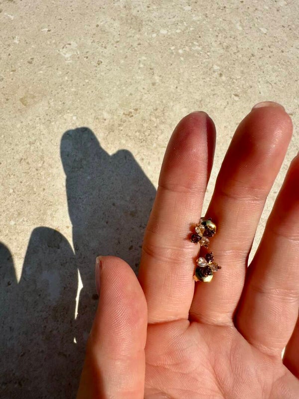 Diamond Stones oorbellen