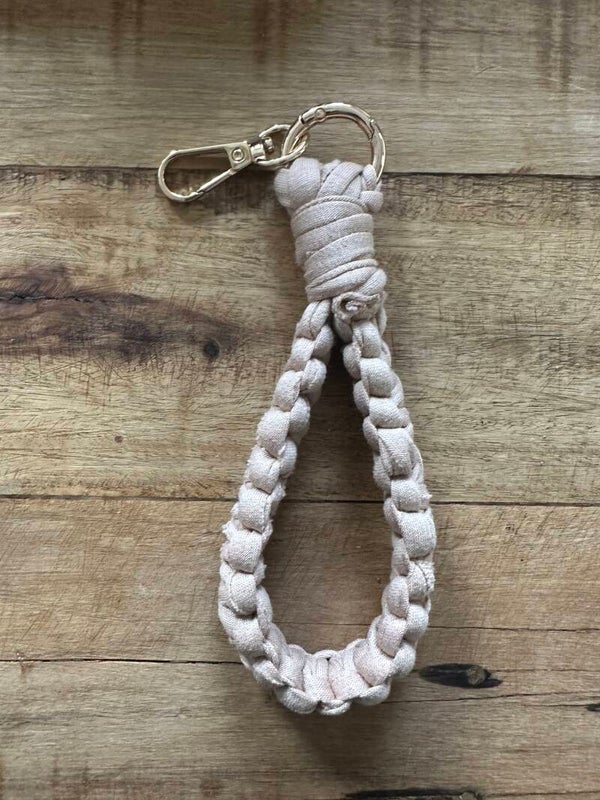Koord sleutelhanger 1 kleur