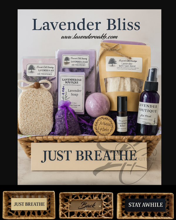 Lavender Bliss Basket