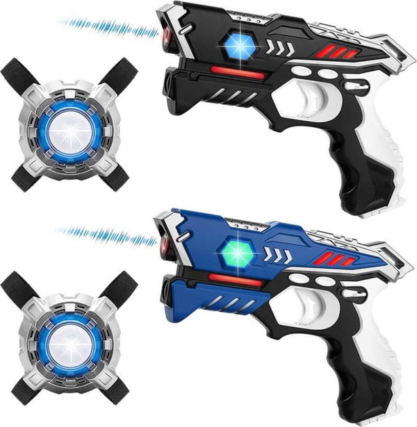 Lasergame met 8 guns
