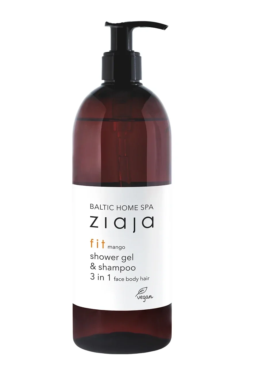 Ziaja Baltic Home Spa Fit Mango 3in1 washing gel for face, body and hair 500 ml