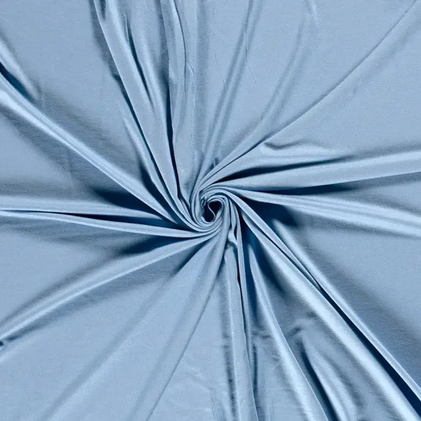 Premium Liquid Jersey Blue Pearl