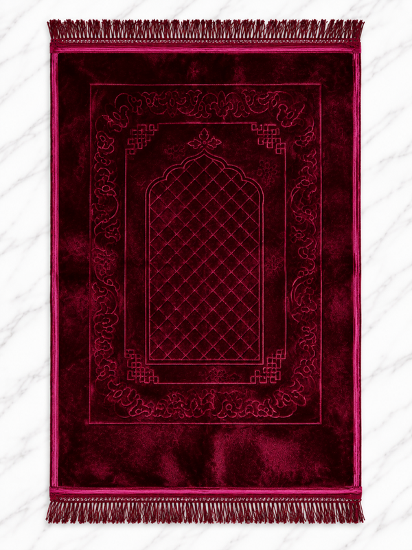 Gebedstapijt Royal Burgundy – 80 × 120 cm