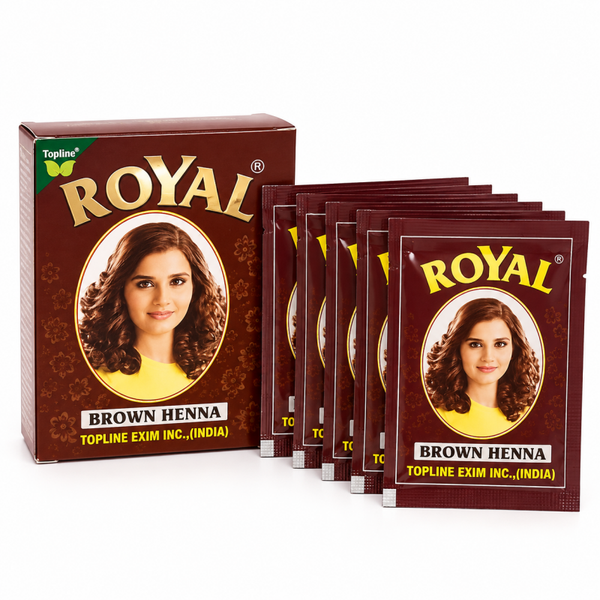 Royal Brown Henna – Bruine Henna Haarverf