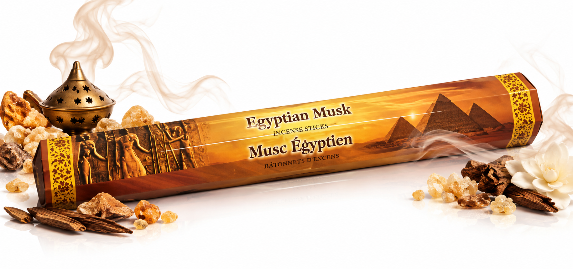 HEM Egyptian Musk 20 wierrookstokjes