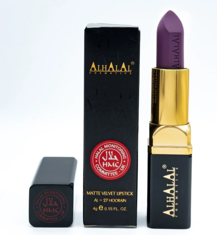 AlHalalCosmetics- Matte Velvet Lipstick- 27 Hoorain