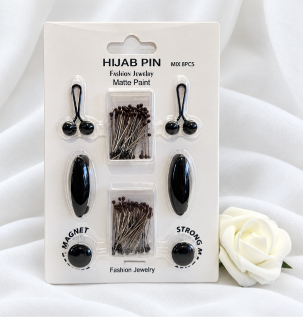 Hijab accessoireset – Zwart
