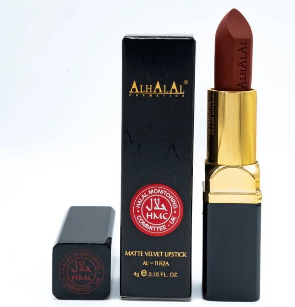 AlHalalCosmetics- Matte Velvet Lipstick- 11 Fiza