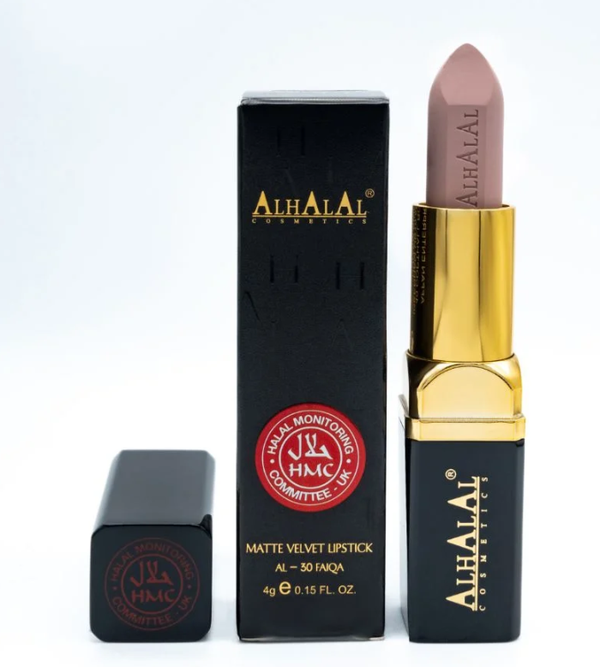 AlHalalCosmetics- Matte Velvet Lipstick- 30 Faiqa