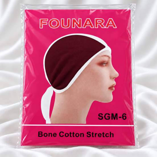 Founara stretch onderkapje - Bordeaux
