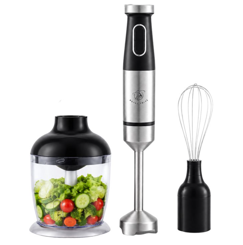 Royal Swiss 3-in-1 Staafmixer Set