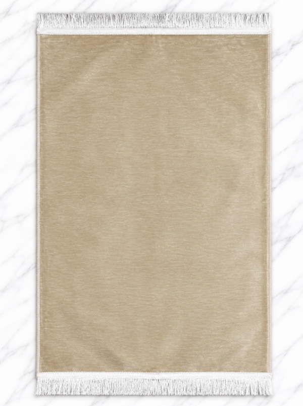 Gebedstapijt Plain Beige - 70 x 120 cm