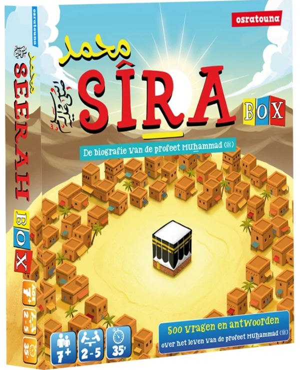 SIRA box bordspel over de profeet Mohammed