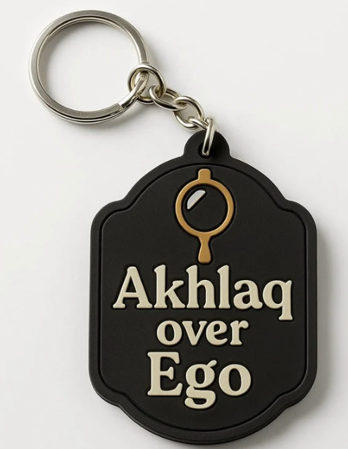 Sleutelhanger Akhlaq over Ego