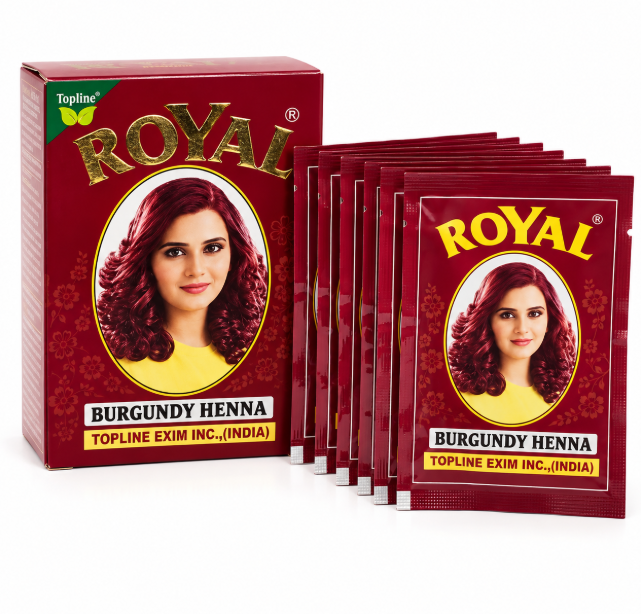 Royal Burgundy Henna – Bordeaux Henna Haarverf