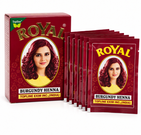 Royal Burgundy Henna – Bordeaux Henna Haarverf