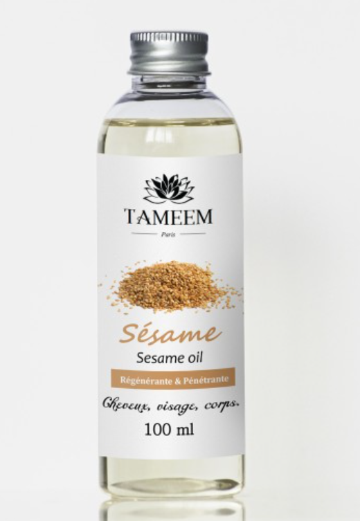 TAMEEM Paris Sesam Olie 100 ml - haar-, lichaam-, en gezichtsolie