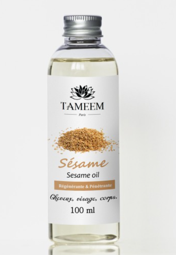 TAMEEM Paris Sesam Olie 100 ml - haar-, lichaam-, en gezichtsolie
