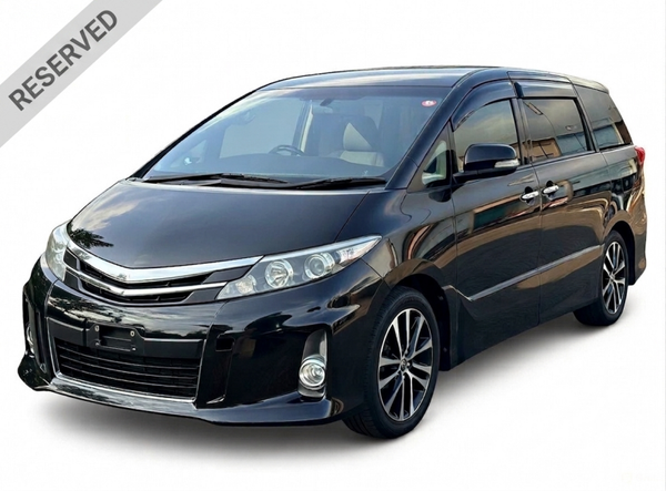 【RESERVED】TOYOTA ESTIMA – Black (2014)