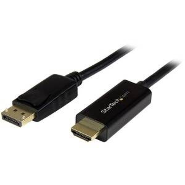 CABLE CONVERTIDOR DISPLAYPORT A HDMI DE 2M NEGRO ULTRA HD 4K