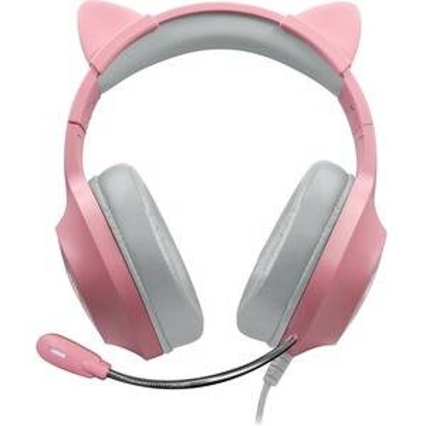 HEADSET GAMER BALAM RUSH ALAMBRICO MIC FLEXIBLE ROSA