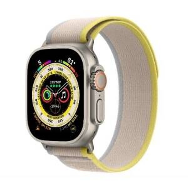 WATCH ULTRA GPS CELL 49MM TITA NIUM CASE YELLOW-BEIGE TRAIL LOOP S