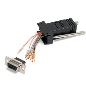 ADAPTADOR MODULAR SERIAL DB9 A A RJ45 HEMBRA A HEMBRA