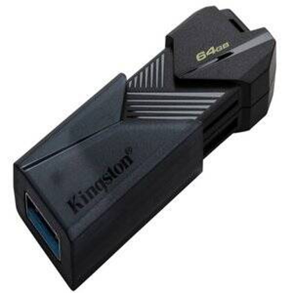 USB 3.2 MEMORIA KINGSTON 64GB DATATRAVELER EXODIA ONIX