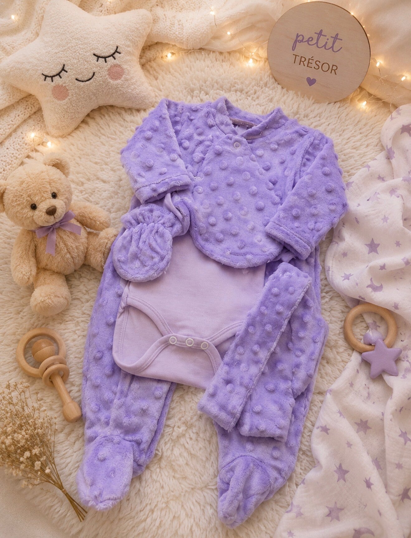 ENSEMBLE PYJAMA  5 PIECES