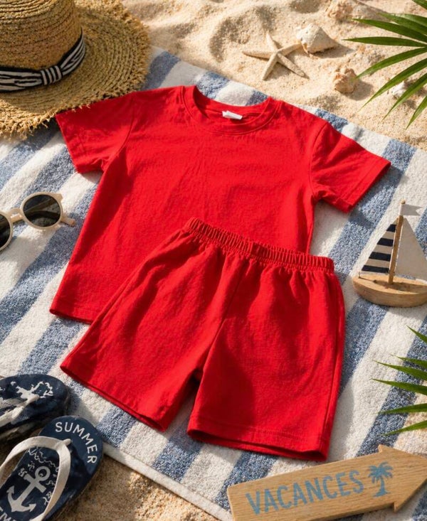 ENSEMBLE TEE SHIRT ET SHORT