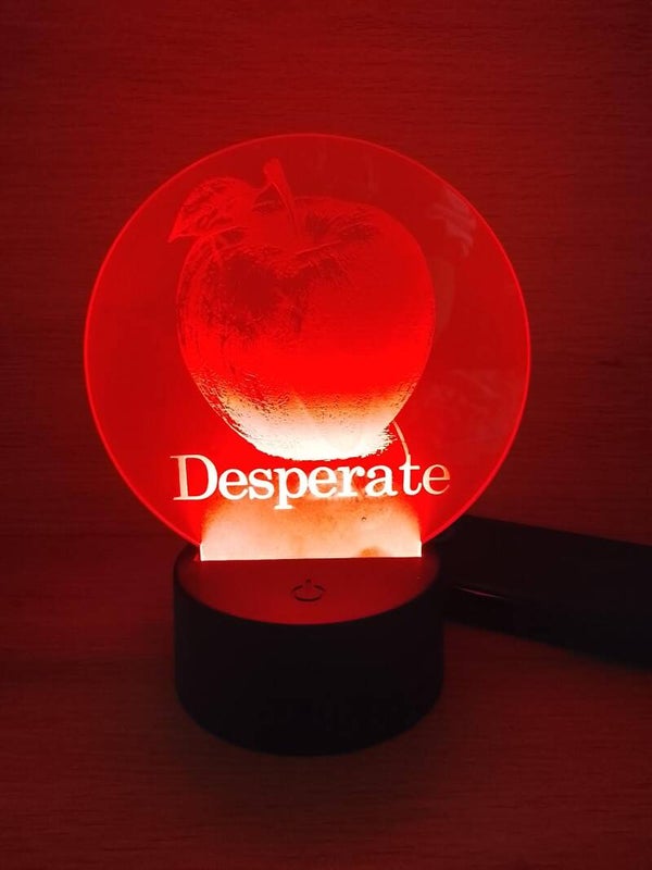 Lampe led inspiration desperate pomme