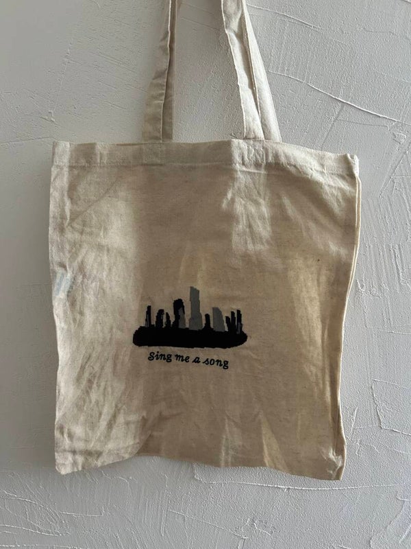 Tote bag sing me a song