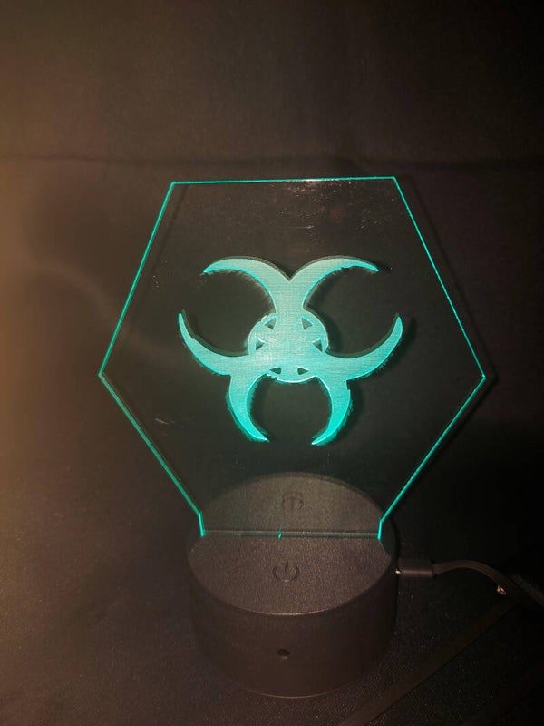 précommande lampe gravé modèle 2.  quantité limitée