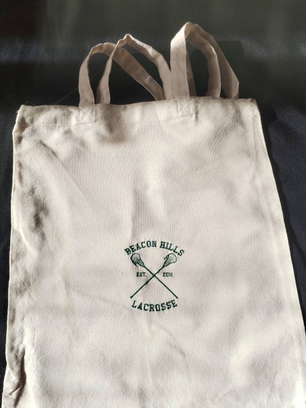 FIN DE STOCK TOTE BAG BRODE INSPIRATION TEEN WOLF