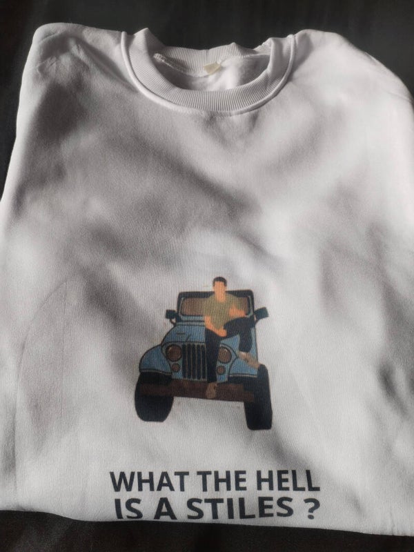 FIN DE STOCK SWEAT INSPIRATION TEEN WOLF  modèle 3