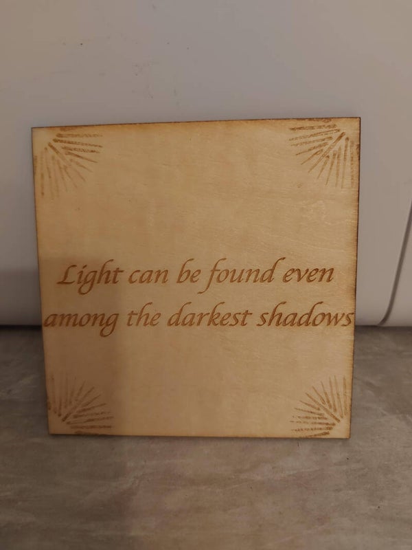 PLAQUE DECORATIVE ADHESIVE LIGHT...