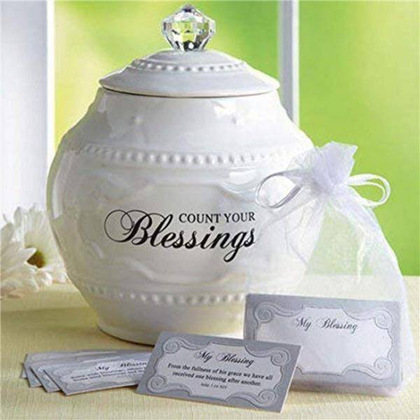 Blessing Jar with Blessing Cards