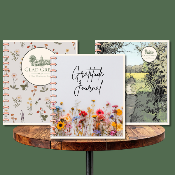 Glad Green Gratitude Journal
