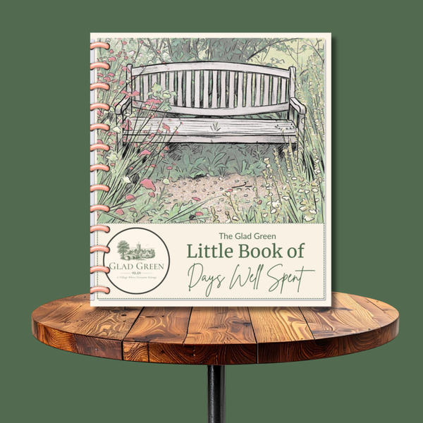 Little Book of Days Well Spent Digital Scrapbook and Journal with 24 Gentle Prompts