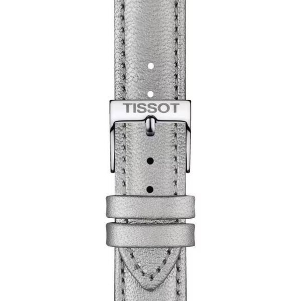 Pulseira Tissot Elegance em Pele Cinzenta 16 mm