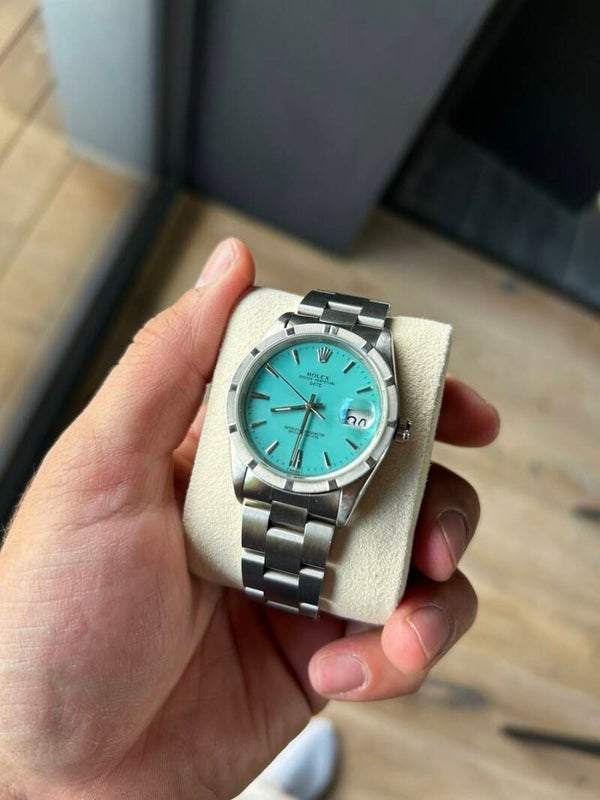 Relógio Rolex Date Elegância Tiffany