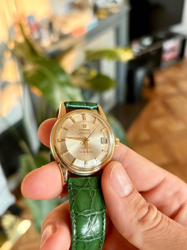 Relógio Omega Constellation Pie-Pan de Luxo Clássico