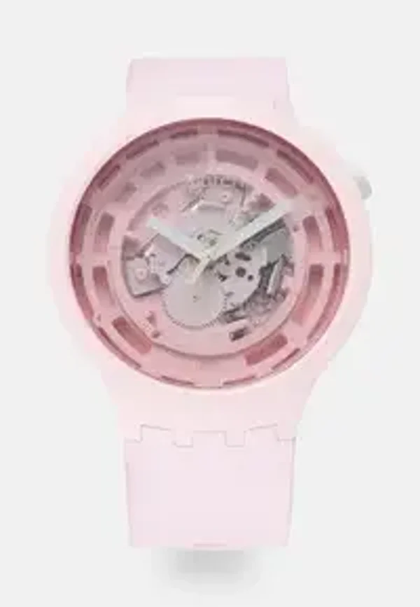 Swatch Unisex Relógio Elegante - Rosa Vibrante