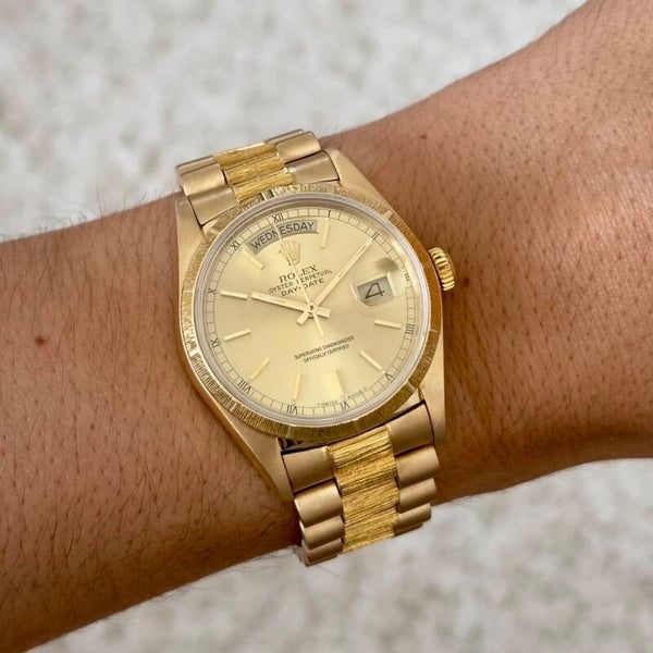 Relógio Rolex Day-Date 36mm Ouro Amarelo 18K Luxo