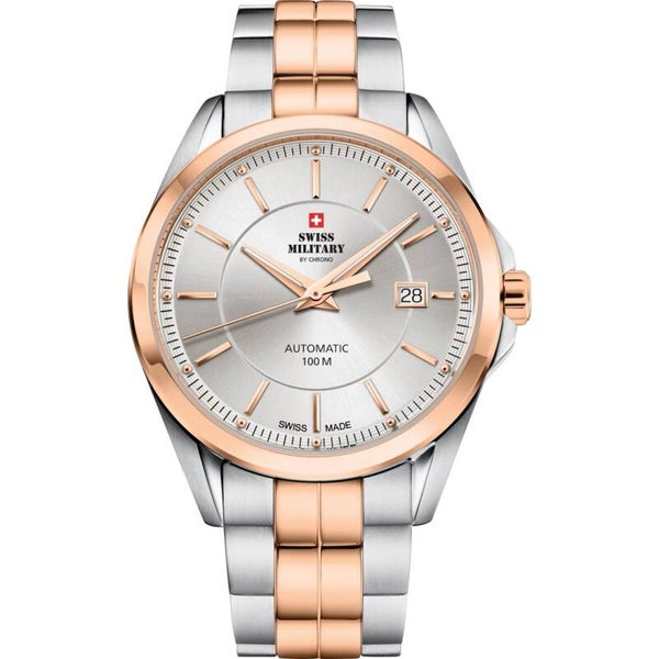 Elegância Temporal: Relógio Automático Swiss Military 40mm