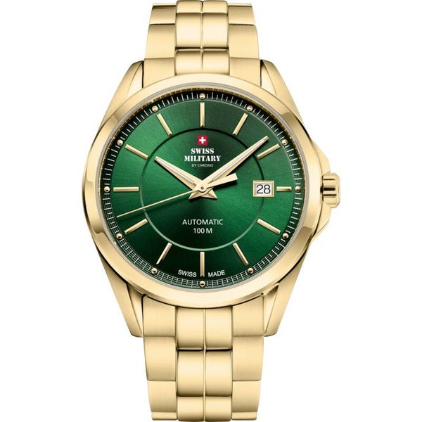 Relógio Automático Elegante Swiss Military Chrono 40mm