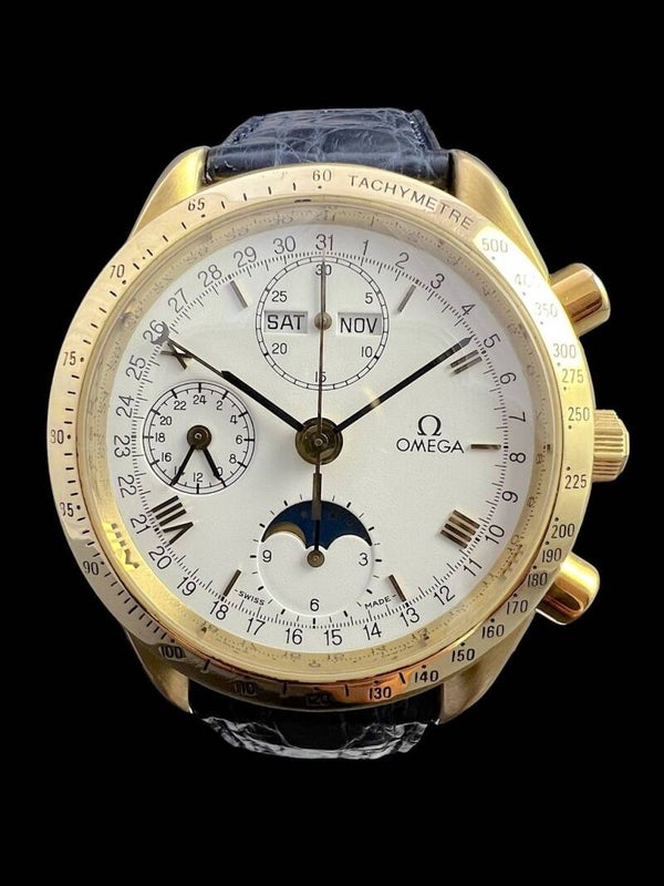 Relógio Omega Speedmaster Triple Date Luxo Automático