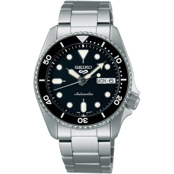 Seiko 5 Sports Relógio Automático Day-Date Elegante