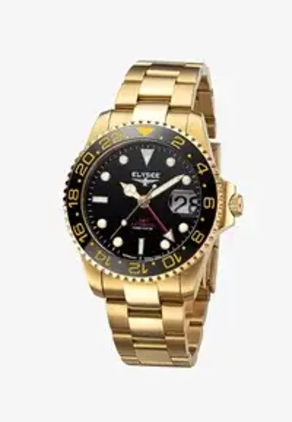Elysee GMT Automático - Relógio de Luxo Elegante