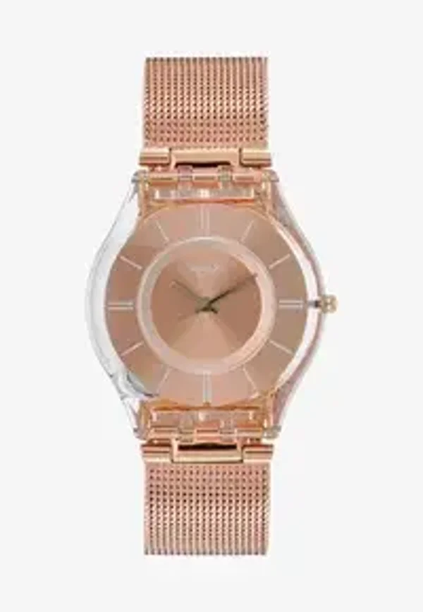 Swatch HELLO DARLING – Relógio Feminino Rosa Elegante